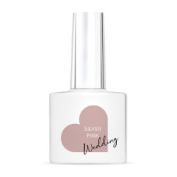 Follynail, gellak Silver Pink, 10ml